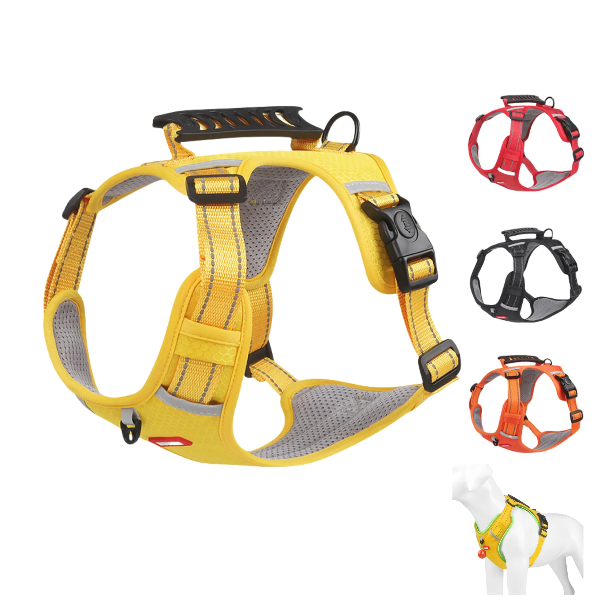 Pet Dog Chest Harness Without Leash 1