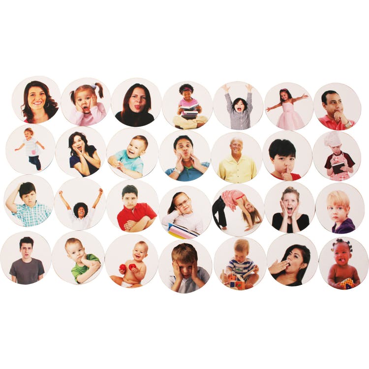 Feelings and Emotions Matching Pairs - 12 Count Ages 2+ 2