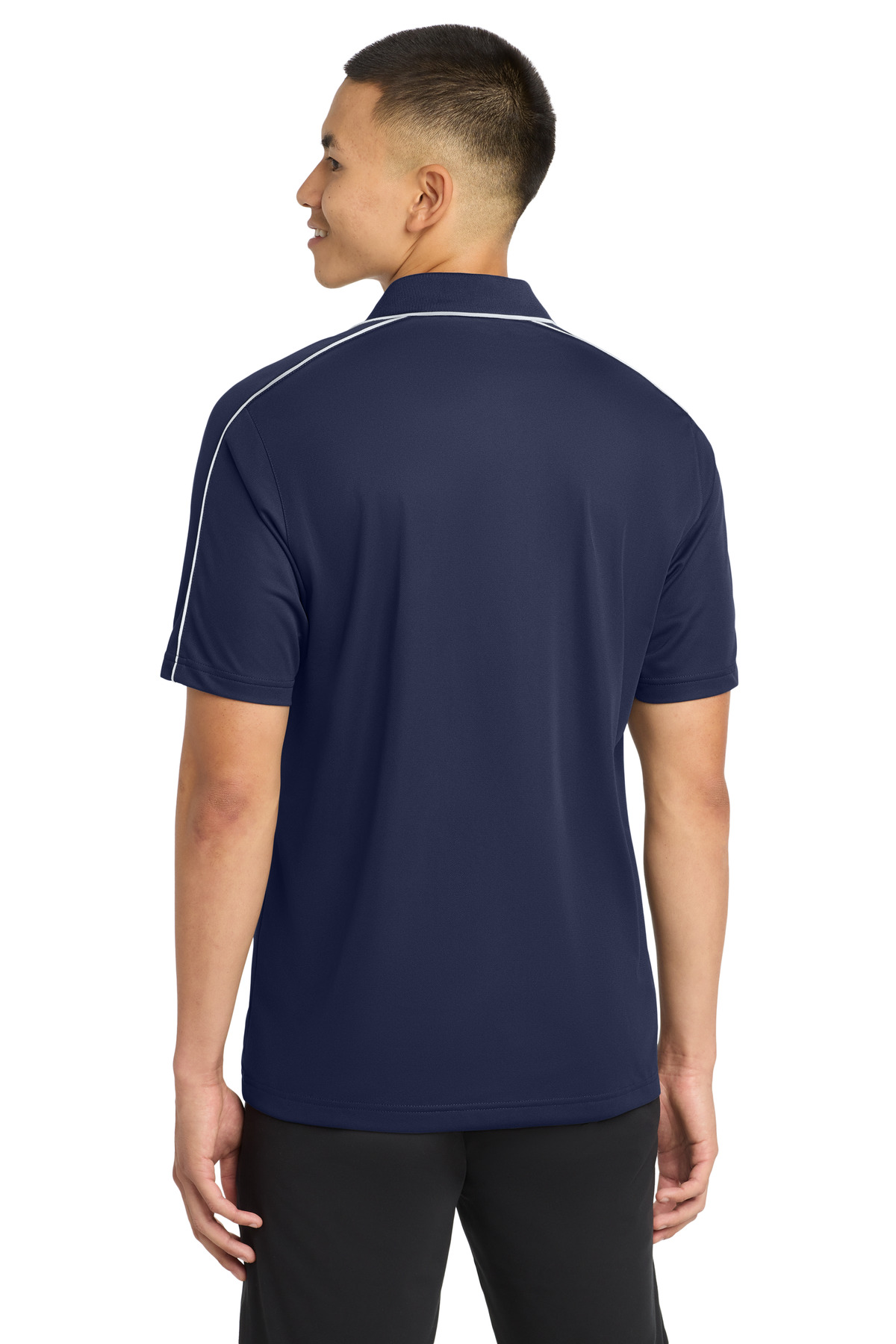 Sport-Tek Micropique Sport-Wick Piped Polo. ST653 30