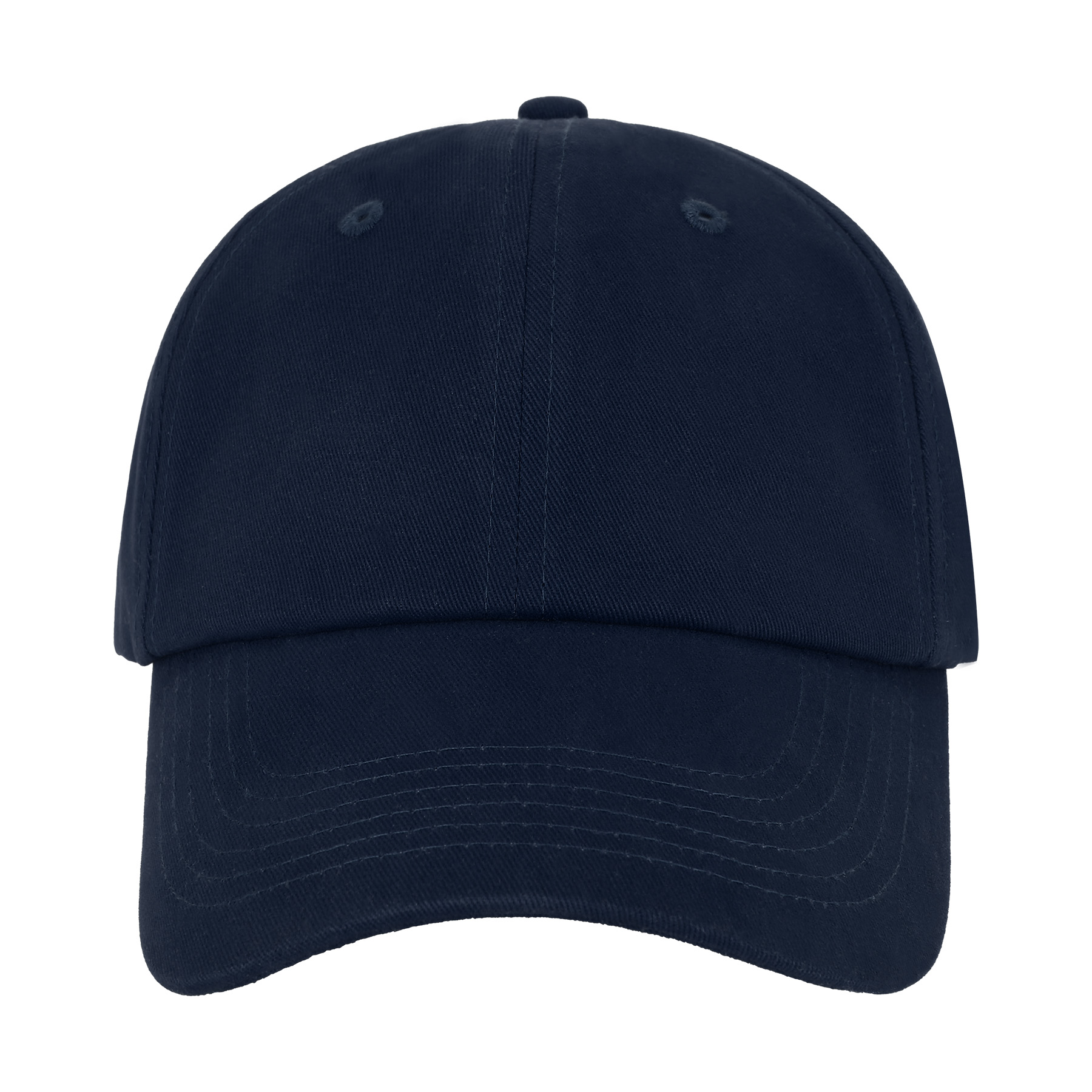 Classic Custom Brushed Cotton Twill Baseball Cap 8