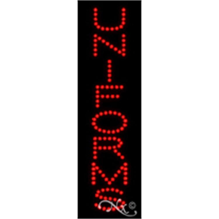Uniforms Economic LED Sign 1