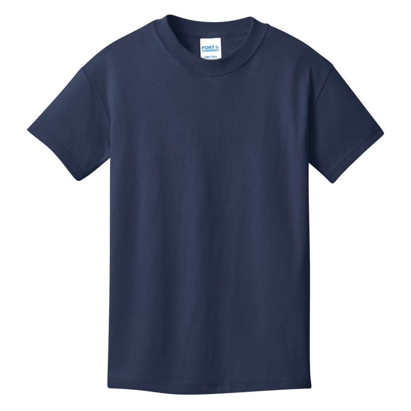 Port & Company - Youth Core Cotton Tee. 110
