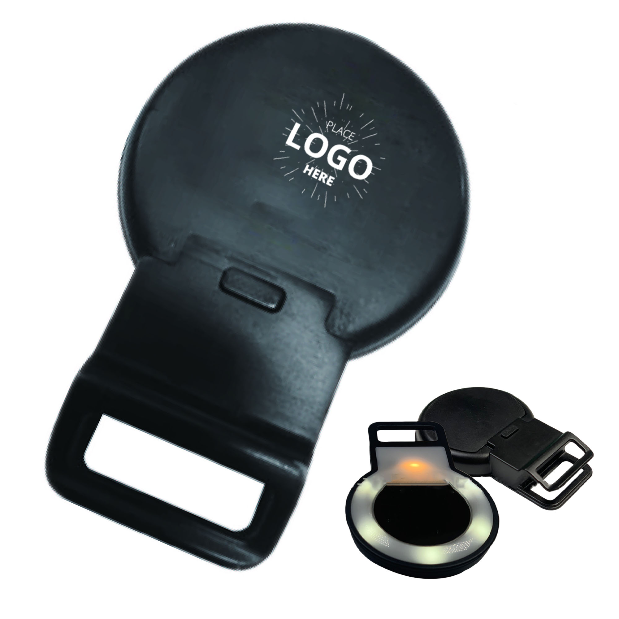 Clip-On Mirror Rear Selfie Light 2