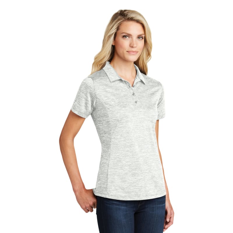 Sport-Tek Women's PosiCharge Electric Heather Polo. 32