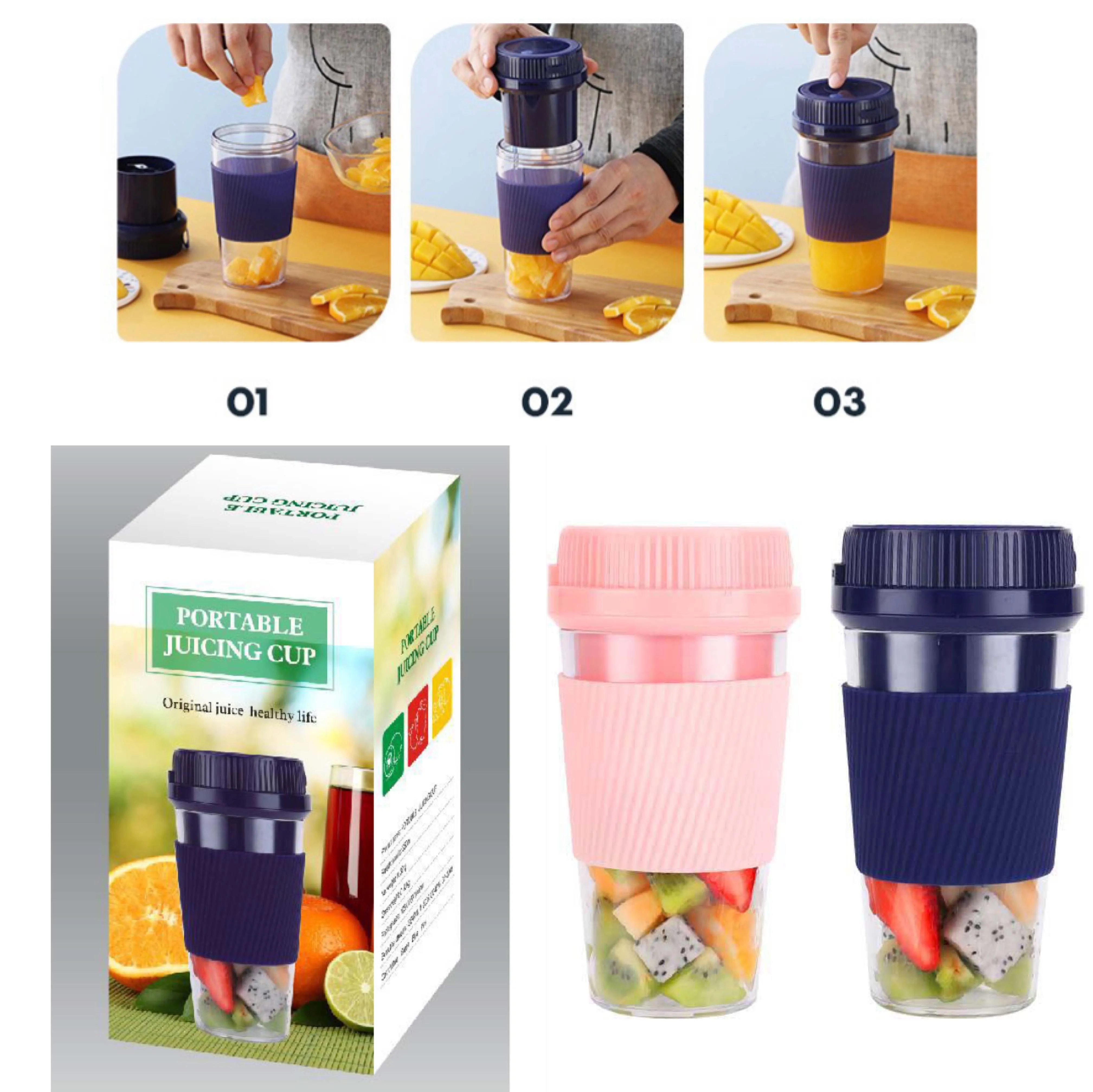 Portable Smoothie Juicer Blender Cup 3