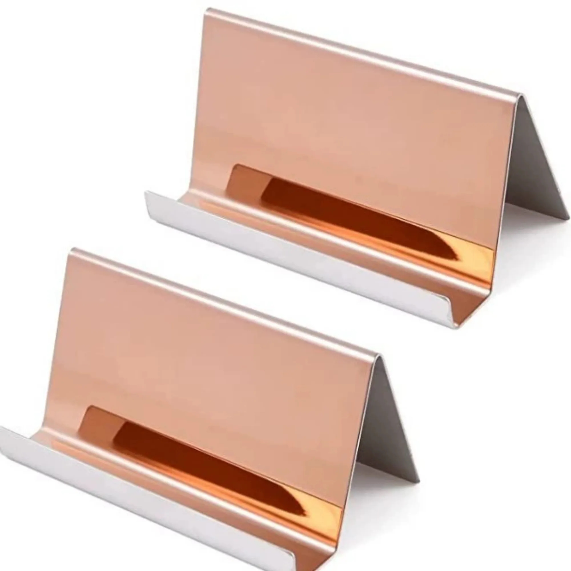 Stainless Steel Business Holder Name Card Display Stand 9
