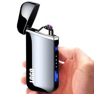 Round Angle Dual Electric Arc Lighter 17