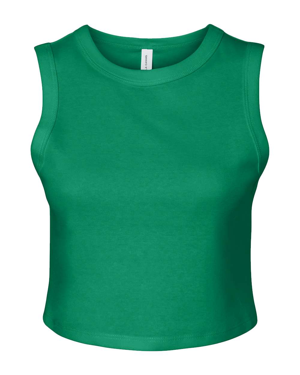 Women's Micro Rib Muscle Crop Tank - 1013 43