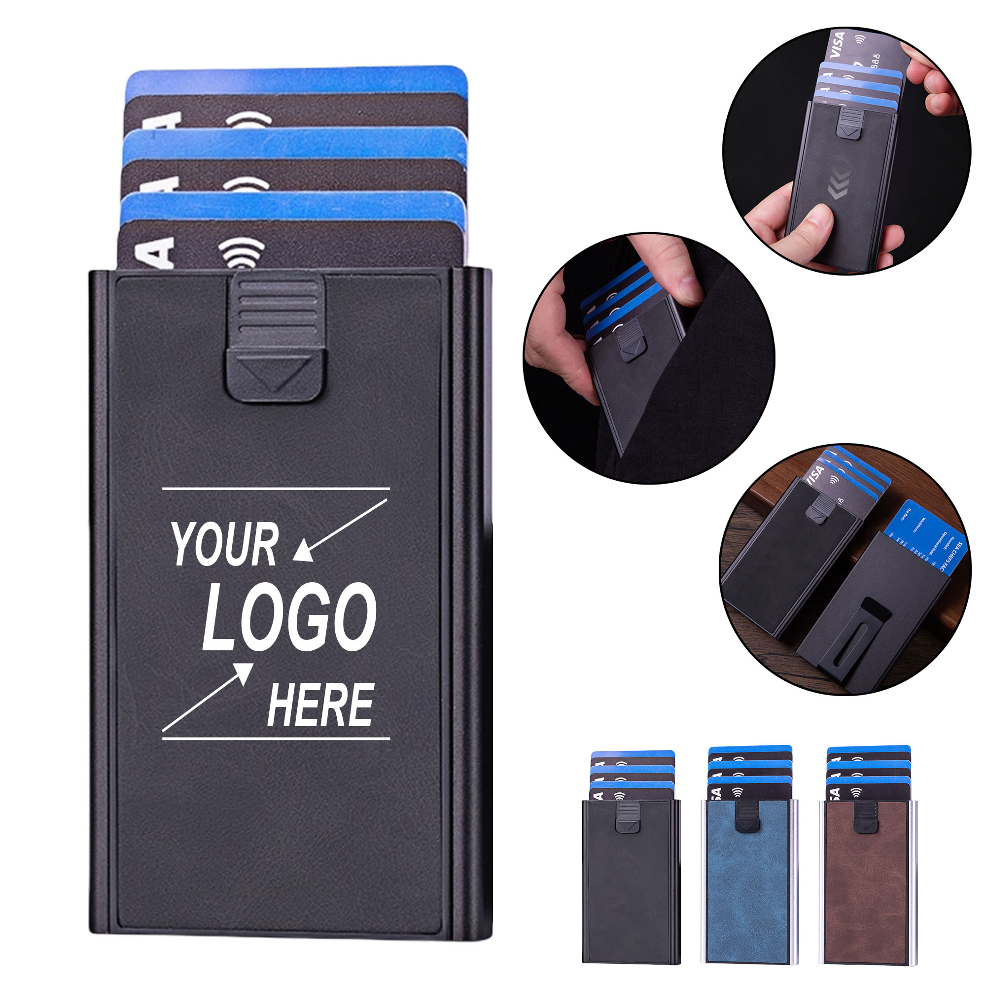 Premium Aluminum Card Holder 5