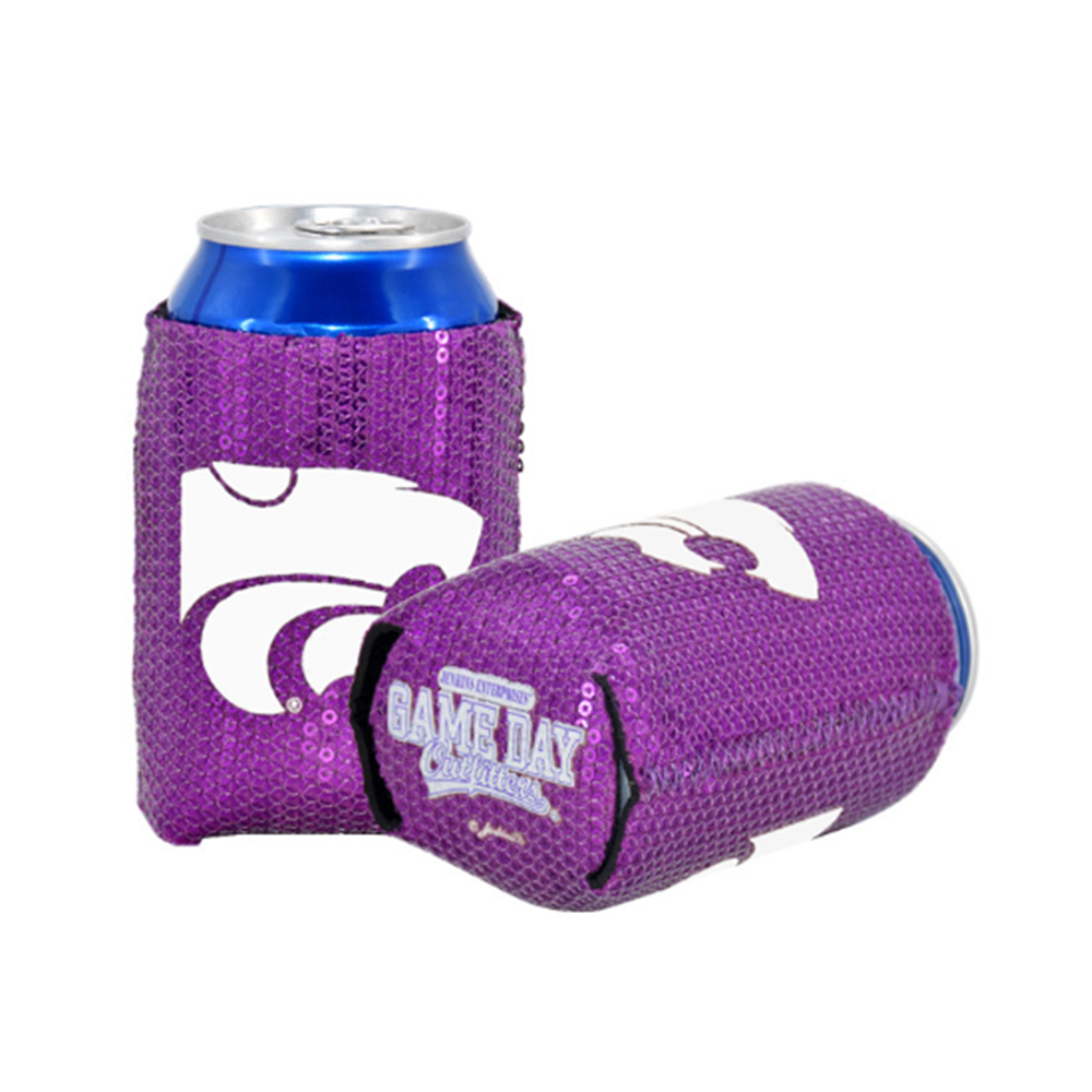 Neoprene Glitter Can Cooler 3