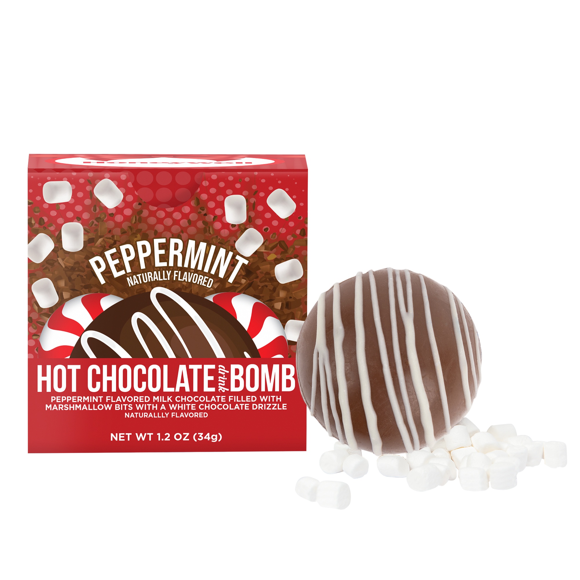 Hot Cocoa Bomb - Peppermint Flavor 2