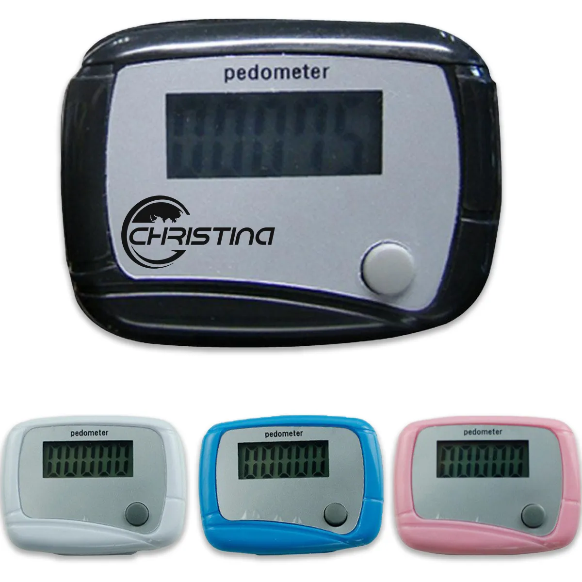 Portable Mini Accurate Step Counter Pedometer With Clip 2
