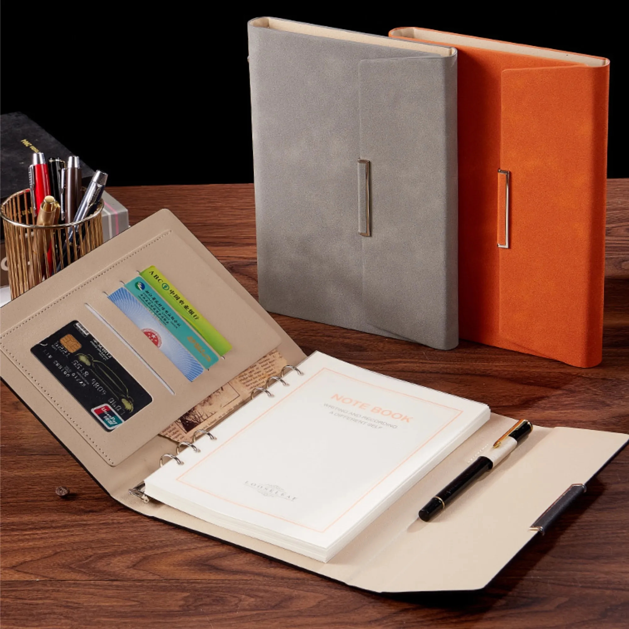 A5 6-Ring Binder Notebook Loose-Leaf For School Office 6