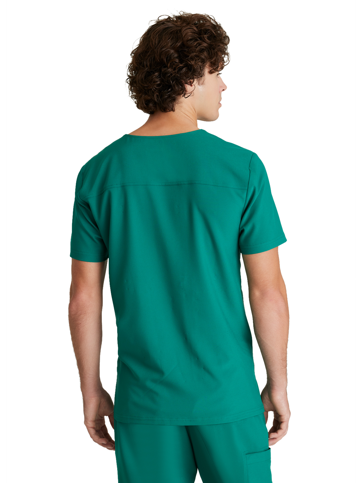 Grey's Anatomy Evolve Stretch - Men's One-Pocket V-Neck Journey Scrub Top 15