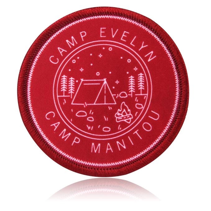 6.5" Custom Dye Sublimated Printed Logo Patches 8