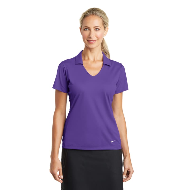 Nike Women's Dri-FIT Vertical Mesh Polo. 44