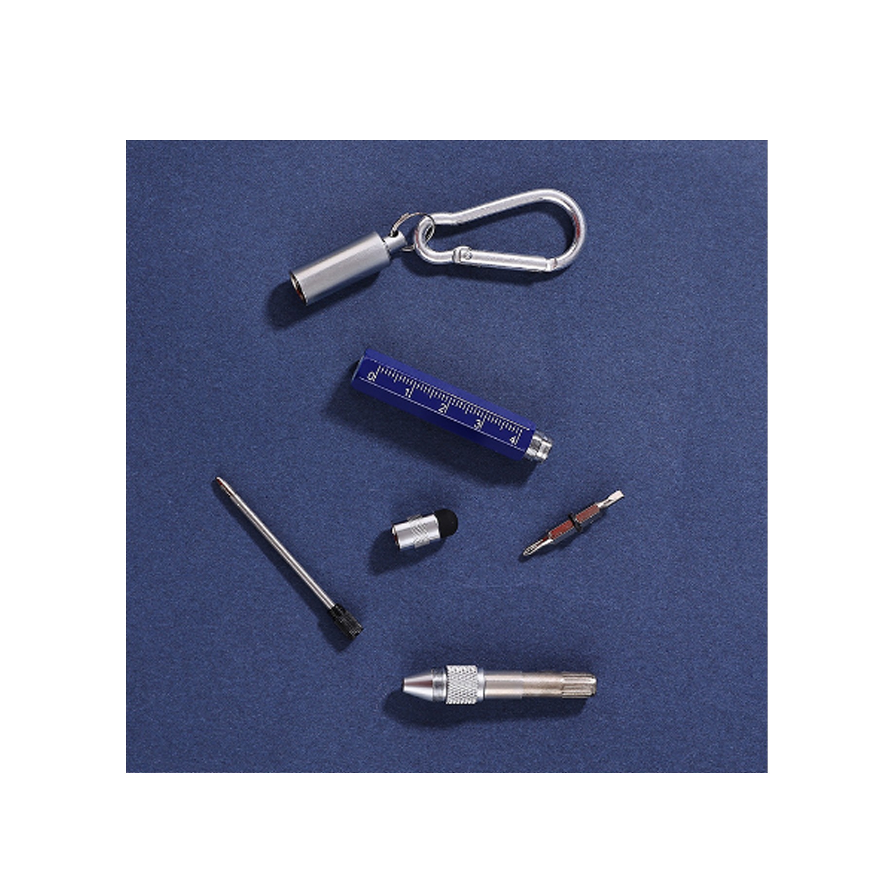 Multifunctional Ballpoint Pen with Carabiner 7