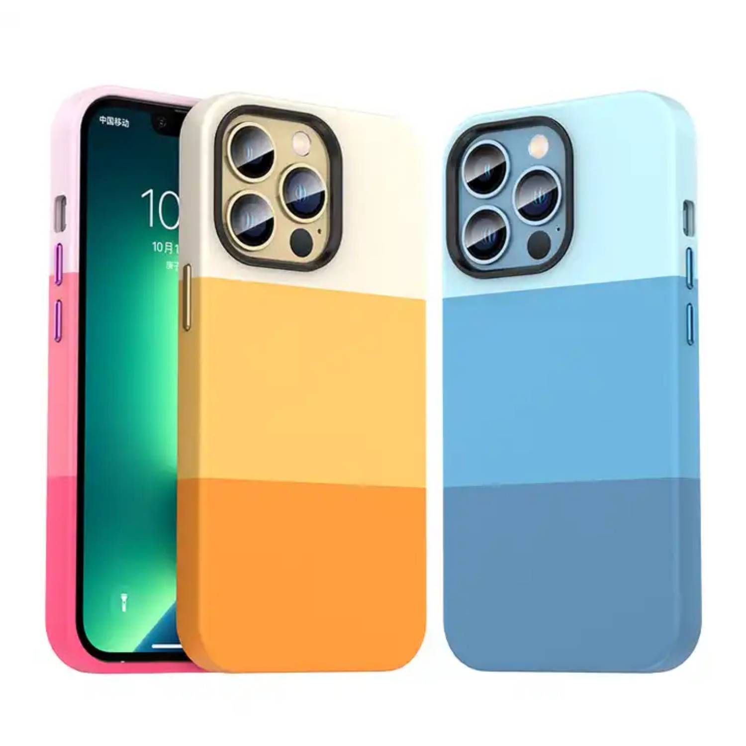 Tricolor Shockproof Mobile Phone Case 8