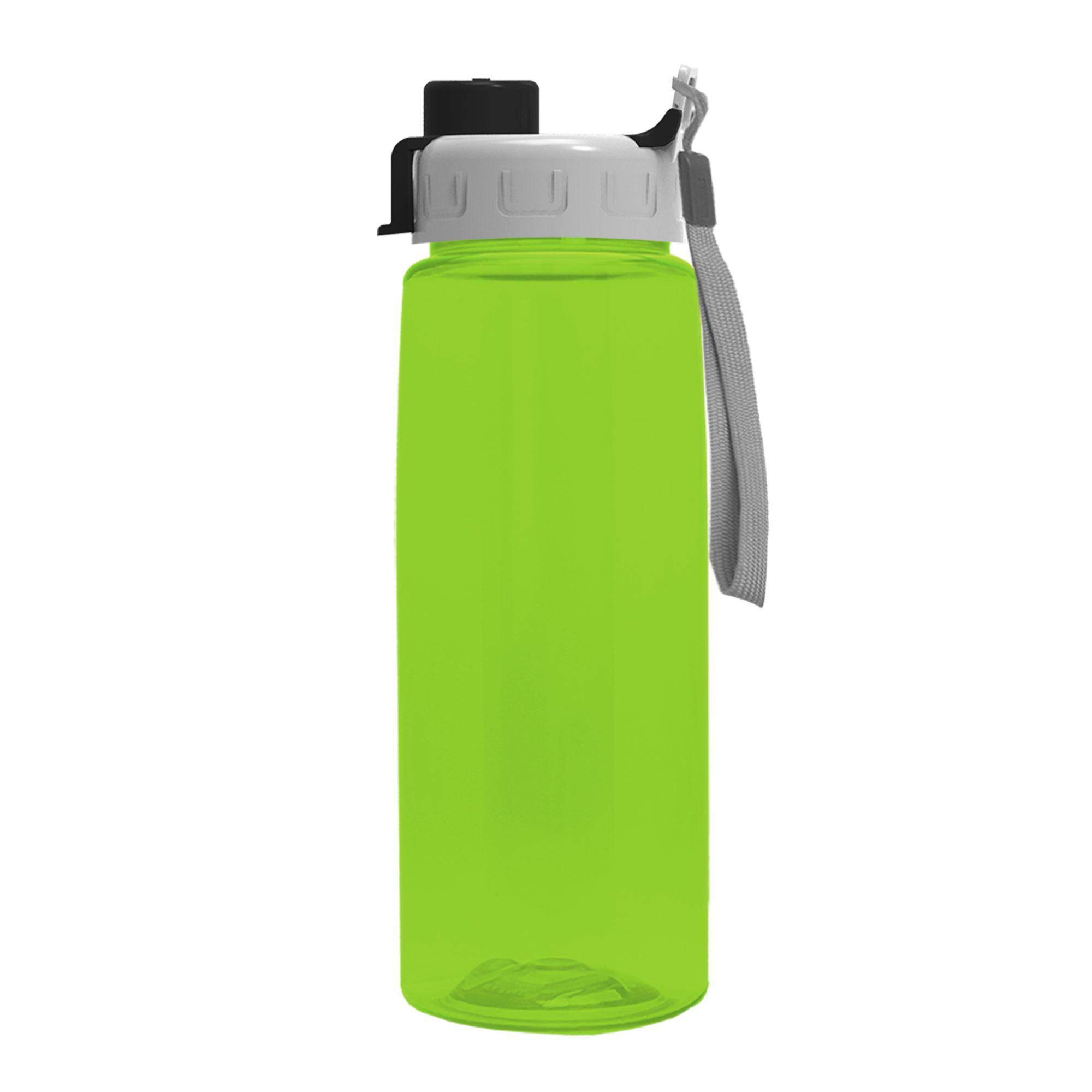 The Flair - 26 oz. Transparent Tritan Bottle with Quick Snap 5