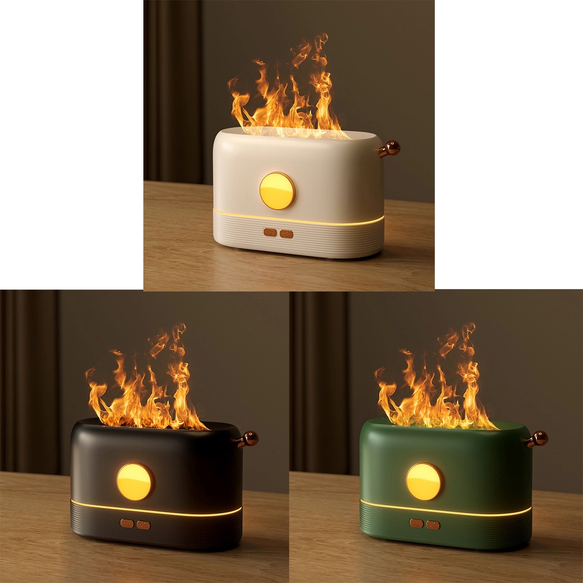 Usb Flame Aroma Humidifier 3