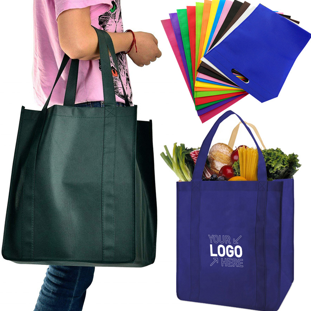 80gsm Non-Woven Grocery Tote Shopping Bag 2