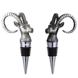 Elegant Antelope Design Alloy Wine Stopper 19