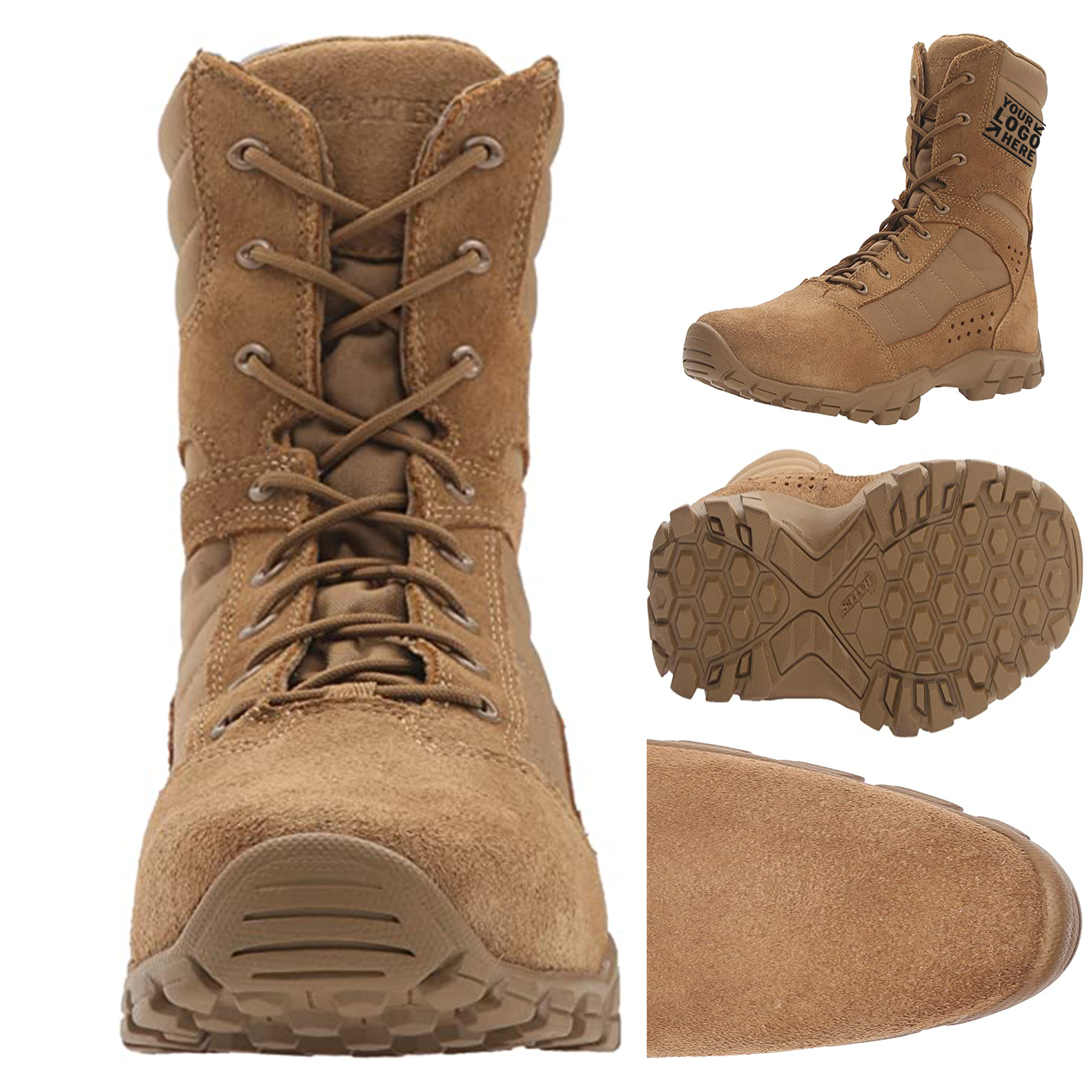 8" Hot Weather Military and Tactical Boot 2