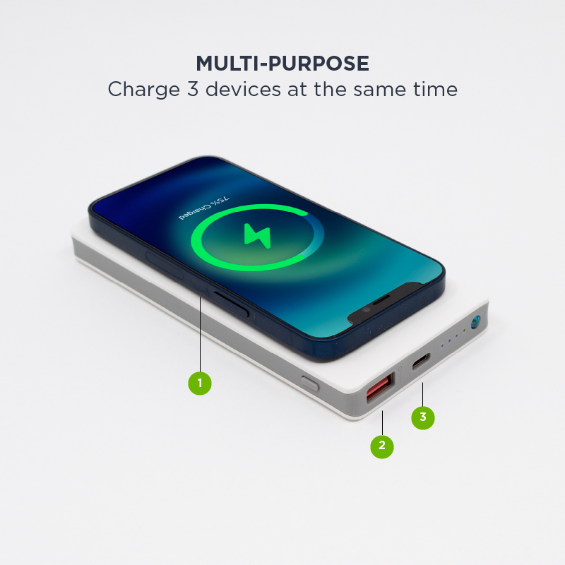 10,000 mAh Wireless Power Bank 6