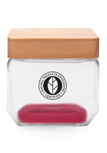 27 oz. Glass Candy Jars with Wooden Lid 8