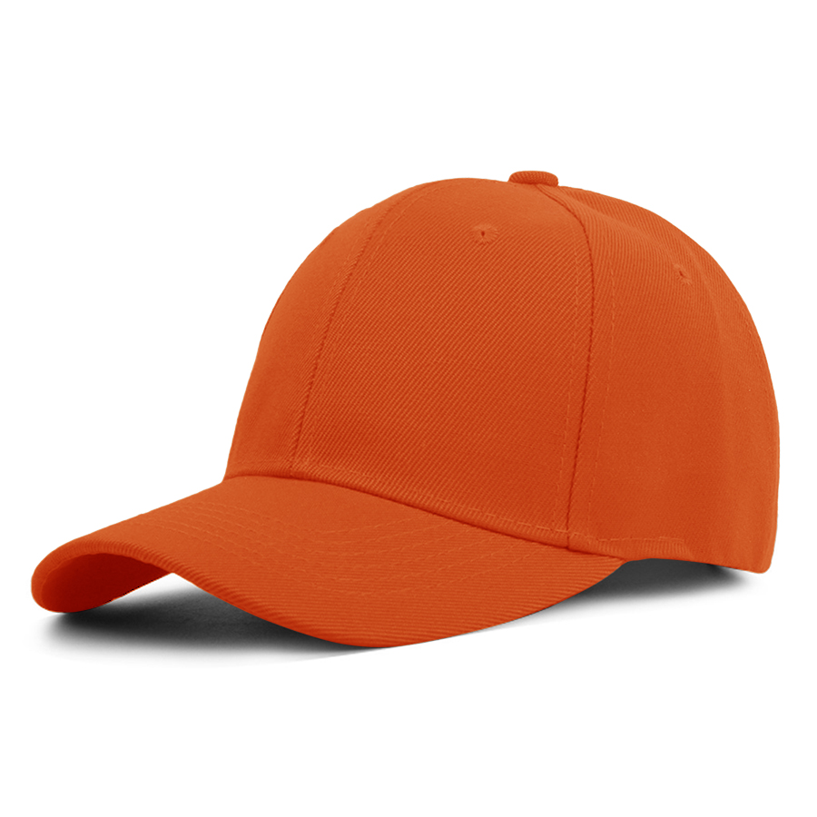Stock Solid Color Polyester 6-Panel Cap 22