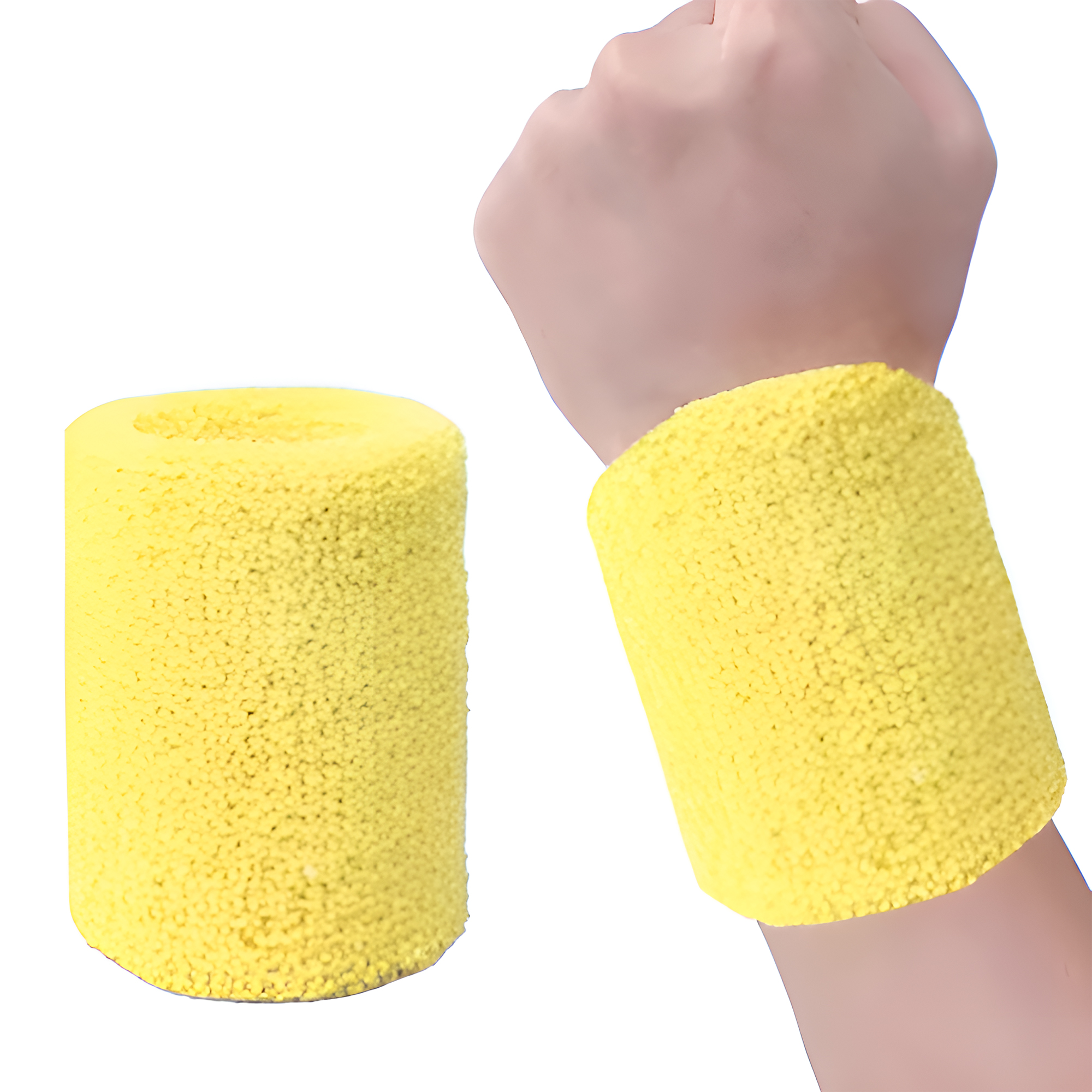 MOQ 50 PCS Comfortable Cotton Sports Wristband 7