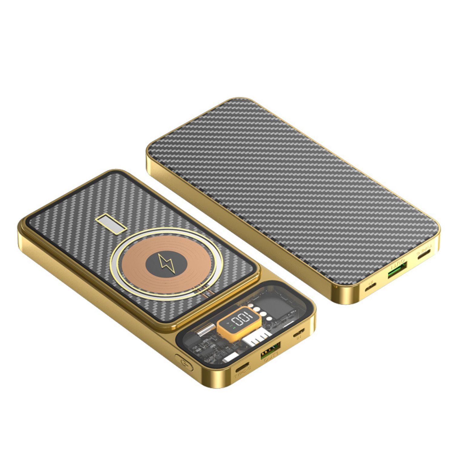 15W Wireless Charging Power Bank -10000 mAh 5