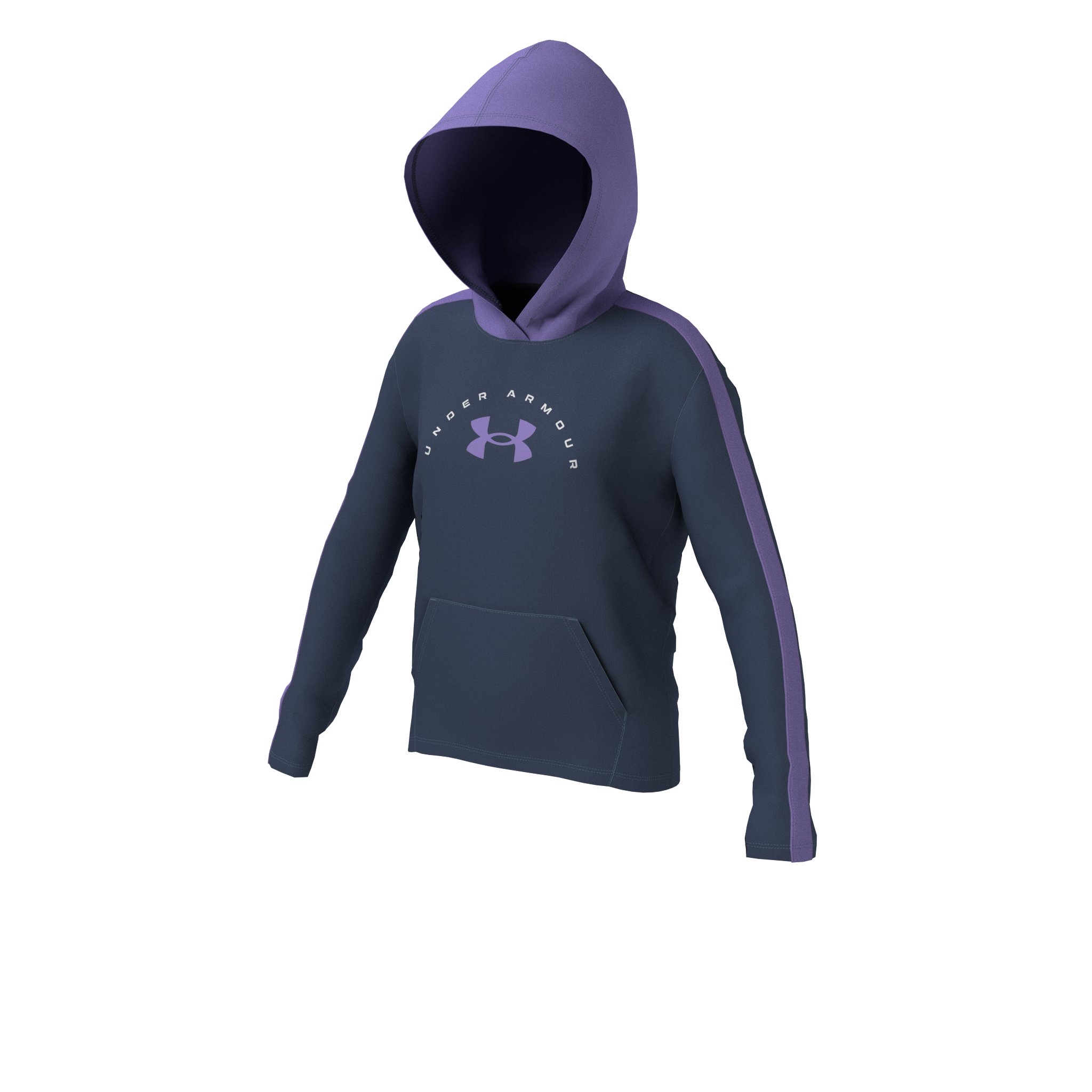 UA Tech Graphic Girls' Hoodie, custom hoodie or sweatshirt with logo imprint 7