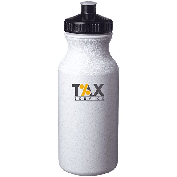 Lightweight Push-cap Water Bottle - Recyclable, 20 oz. 11