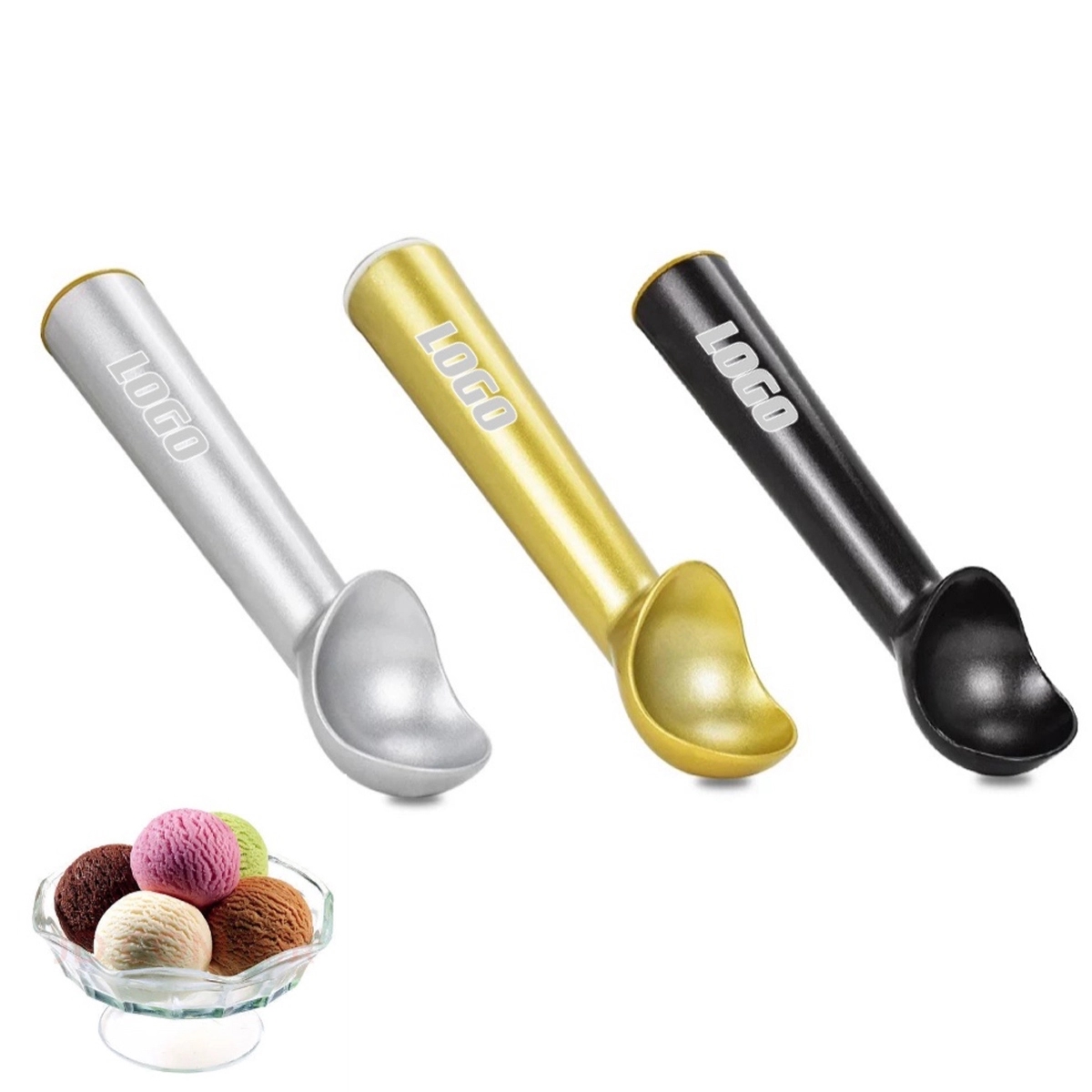 Aluminum Ice Cream Spoon 2