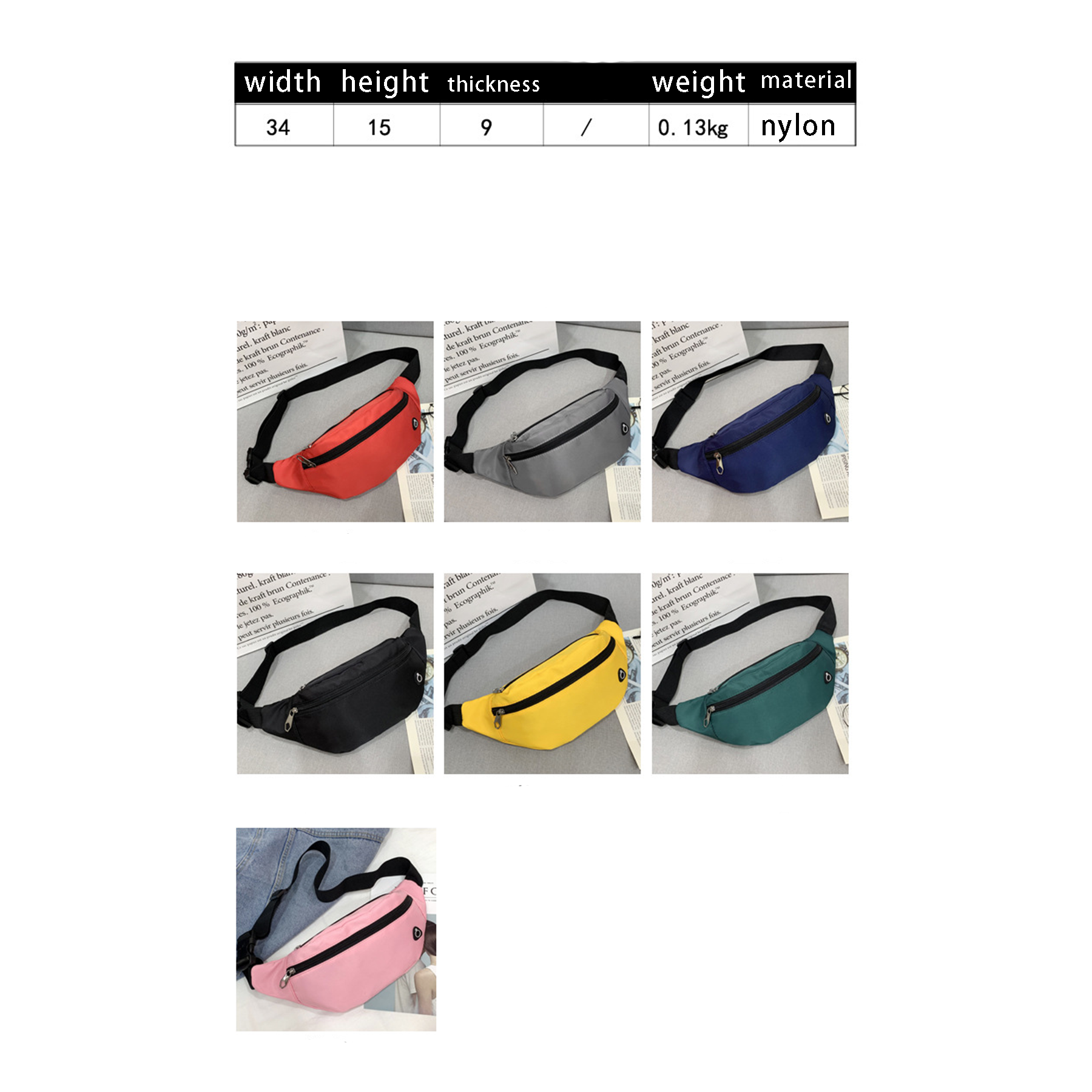 Crossbody Fanny Pack Wallets Waist Phone Bag 2