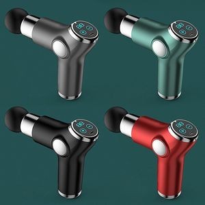 6 Speed Levels Muscle Vibration Massager Tool With USB Charging 4 Interchangeable Heads 10