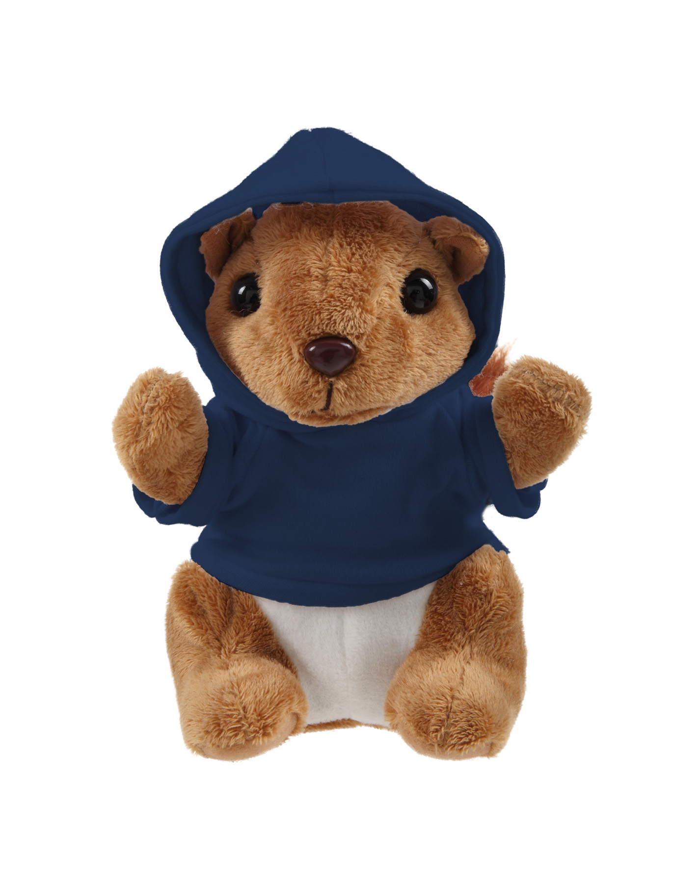 Soft Plush Sitting Squirrel wearing a Hoodie 12