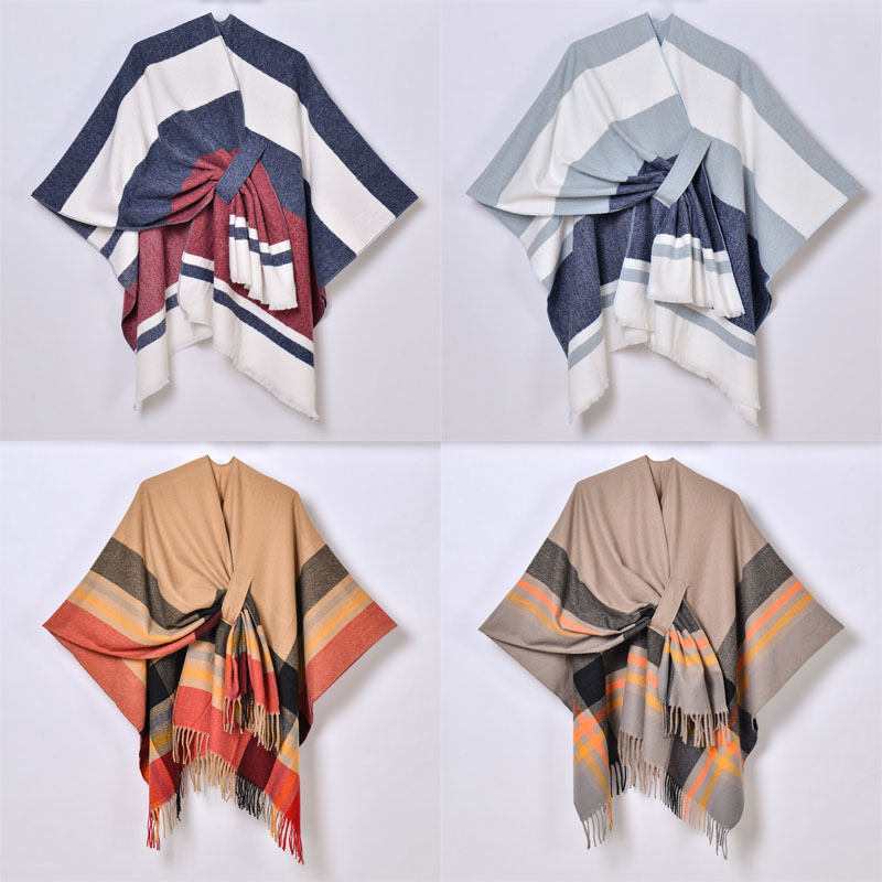 Custom Winter Warm Shawl 7