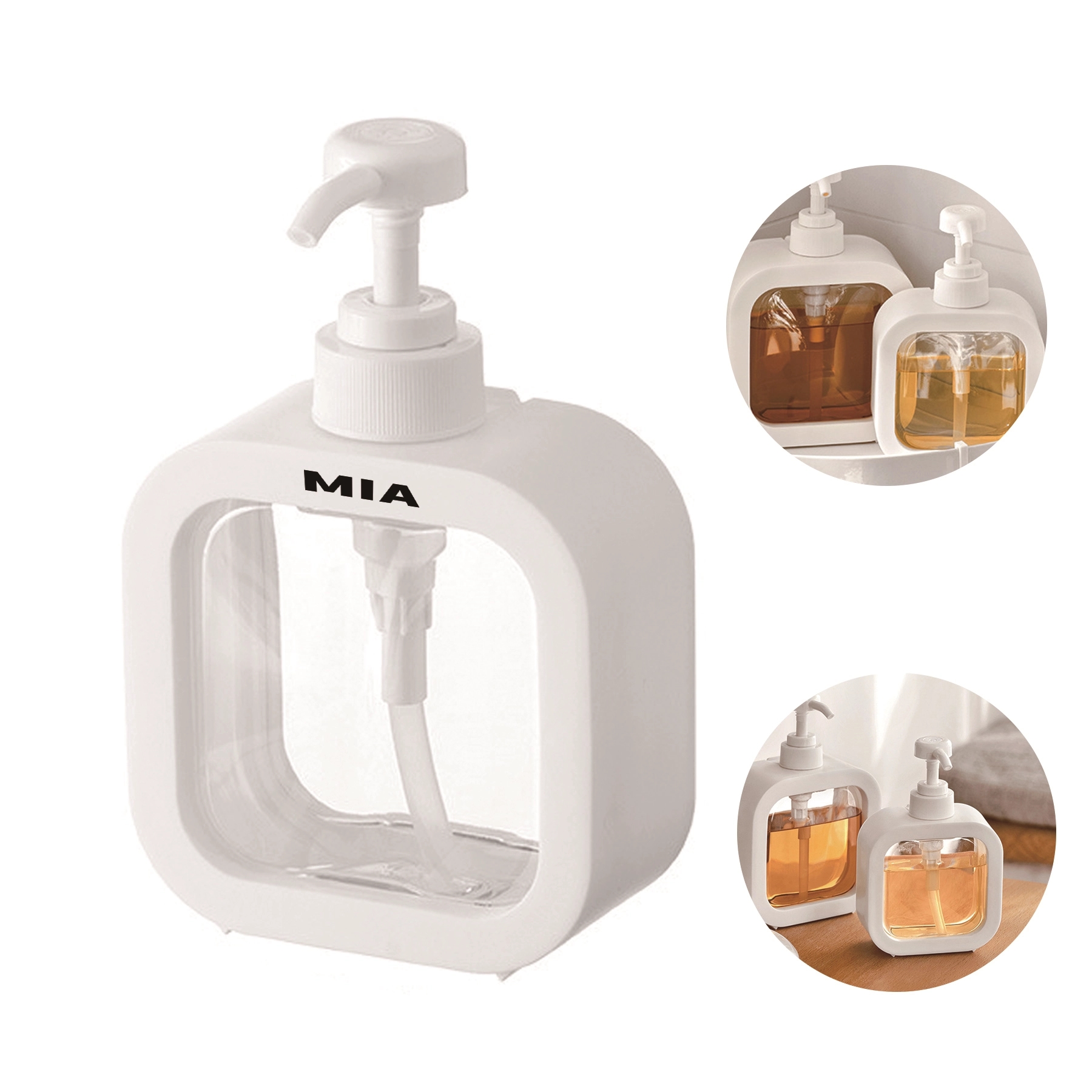 Empty Clear Plastic Travel Bottles 2