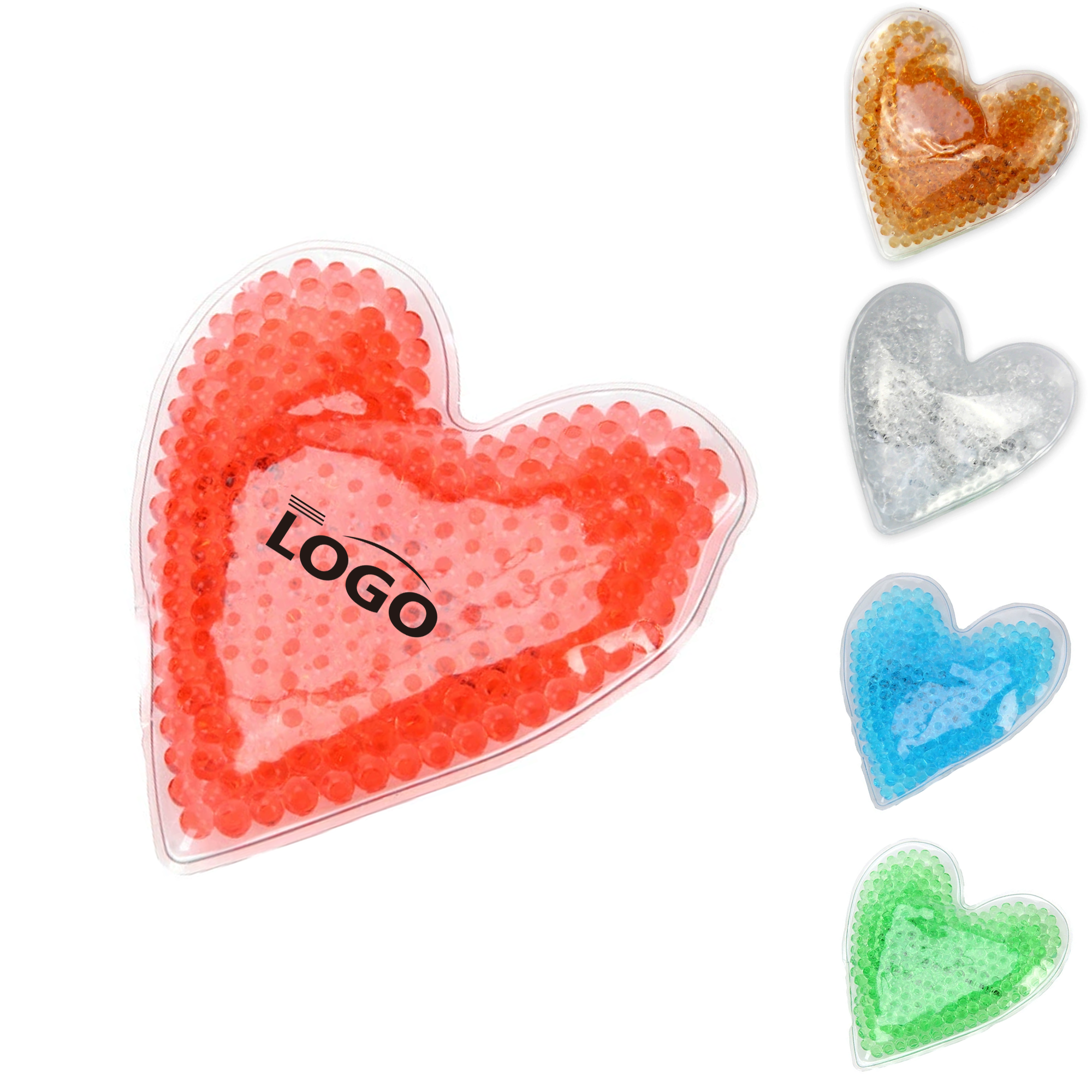 Heart-Shaped Gel Ice Pack for Hot and Cold Therapy 2