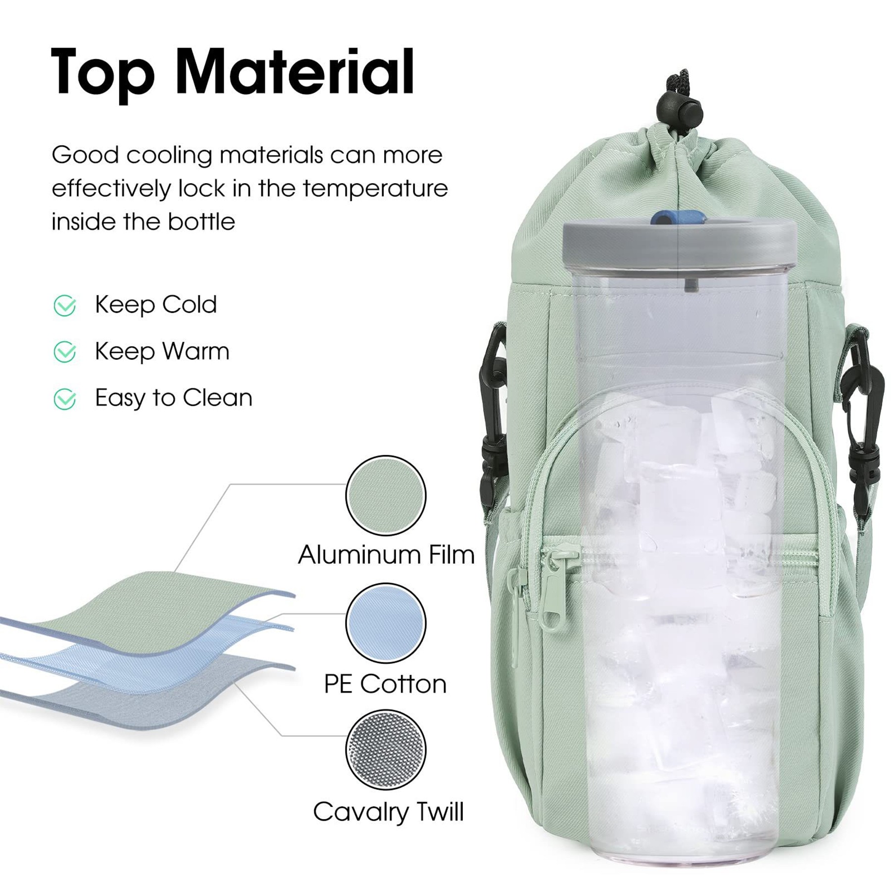 Cup Holder Carrier Bag With Strap 4
