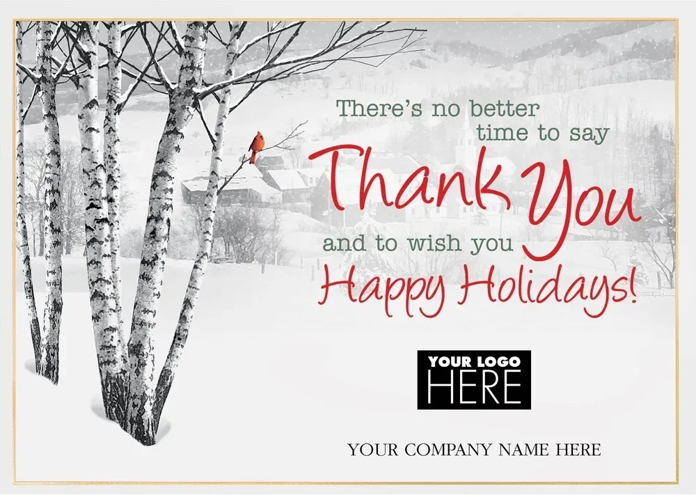 Perfect View Holiday Logo Cards 2