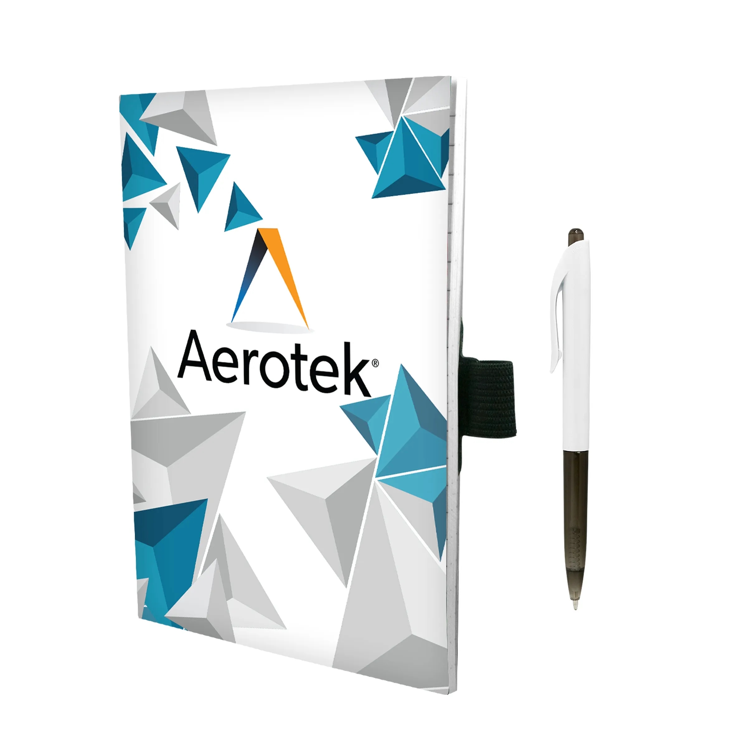 5" X 7" Perfect Paper Cover Notebook with Pen 9