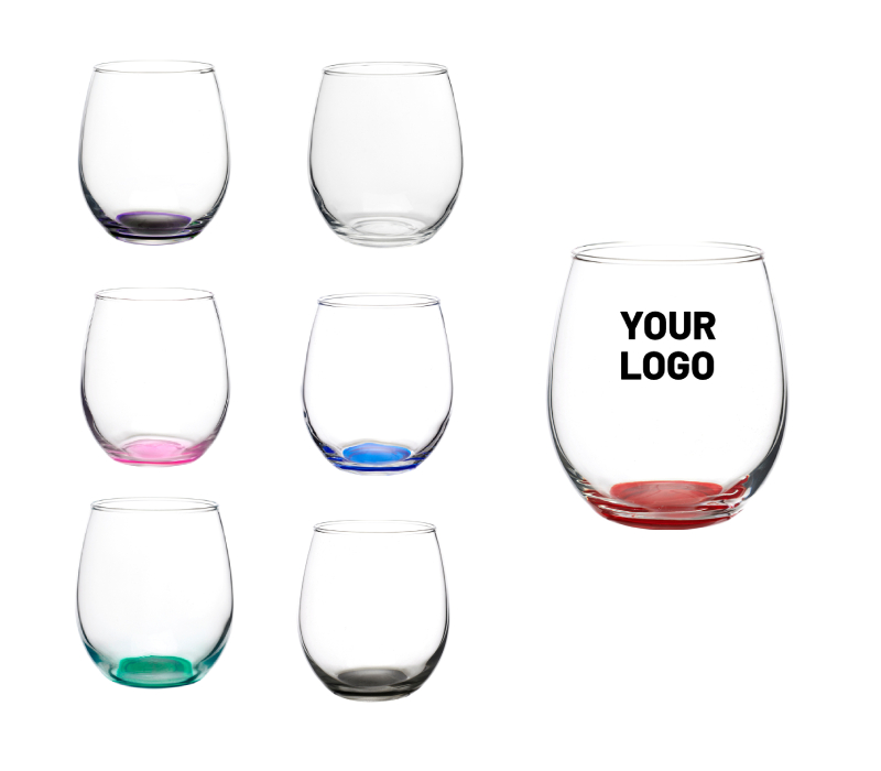 Stem-free Wine Glass, 15 oz. 6