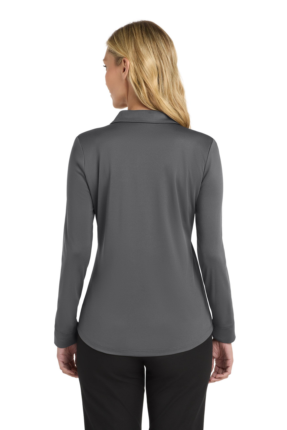 Port Authority Women's Silk Touch Performance Long Sleeve Polo. L540LS 39