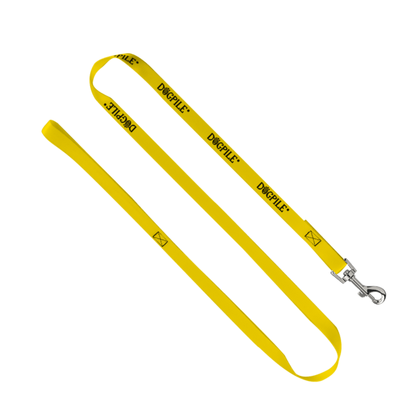 3/4" Smooth Nylon Pet Leash with Bright Metal Snap Hook 15