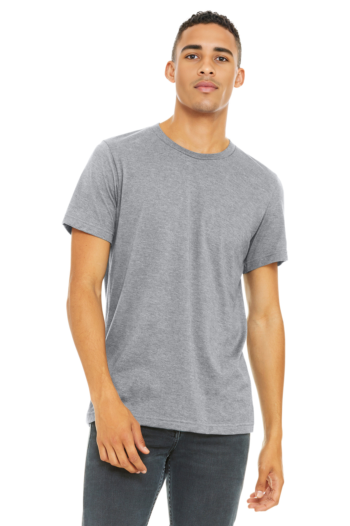 BELLA+CANVAS Unisex Heather CVC Short Sleeve Tee. BC3001CVC 279