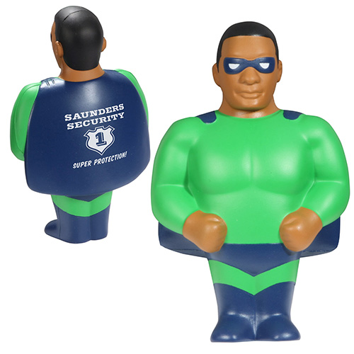 African American Super Hero Stress Reliever 2