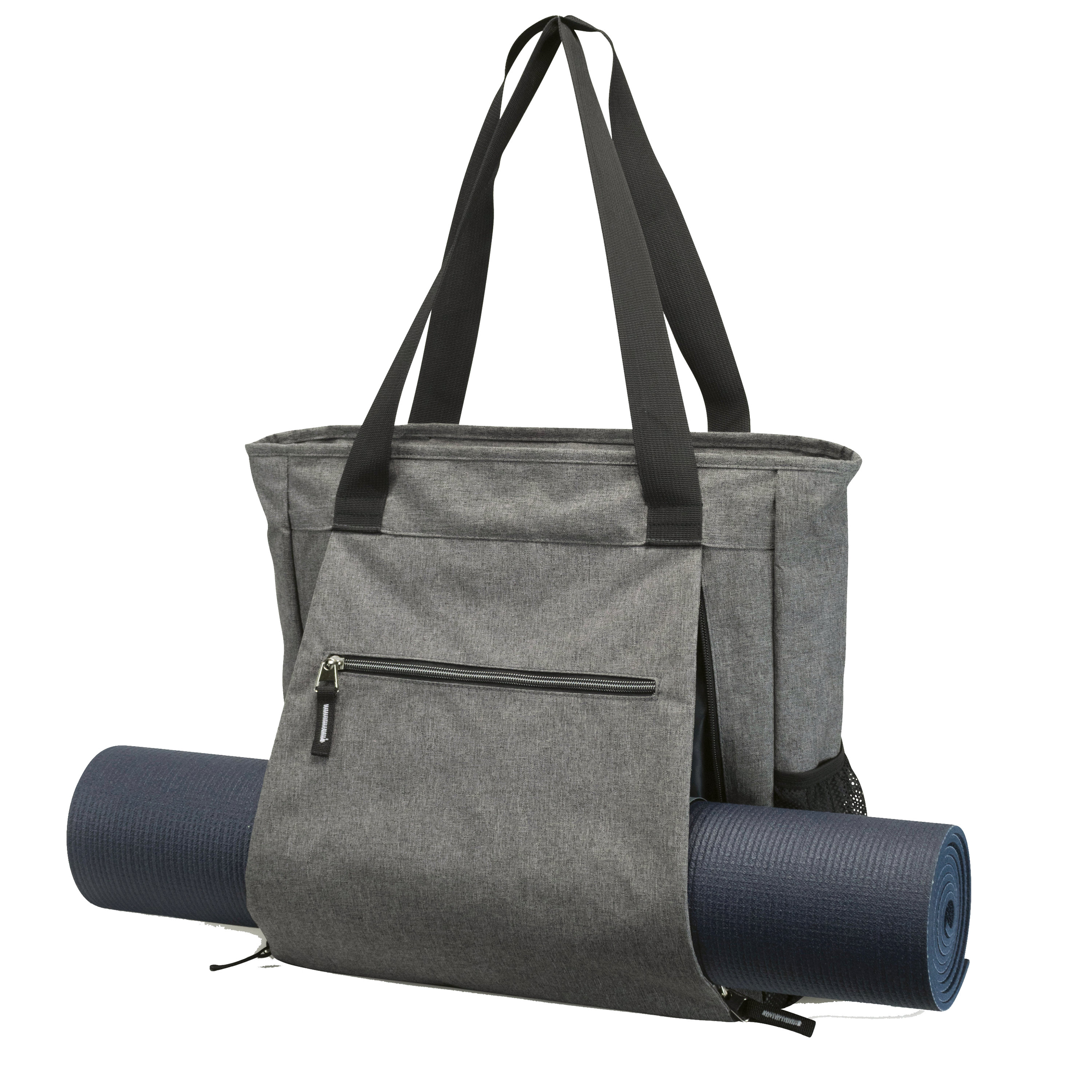 Heathered Yoga Mat Versatile Tote Gym Bag 4
